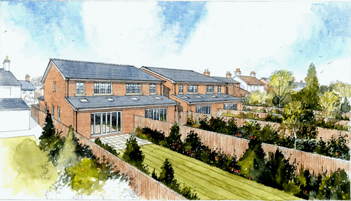 WORK COMMENCES ON NEW HOMES IN CROSTON
